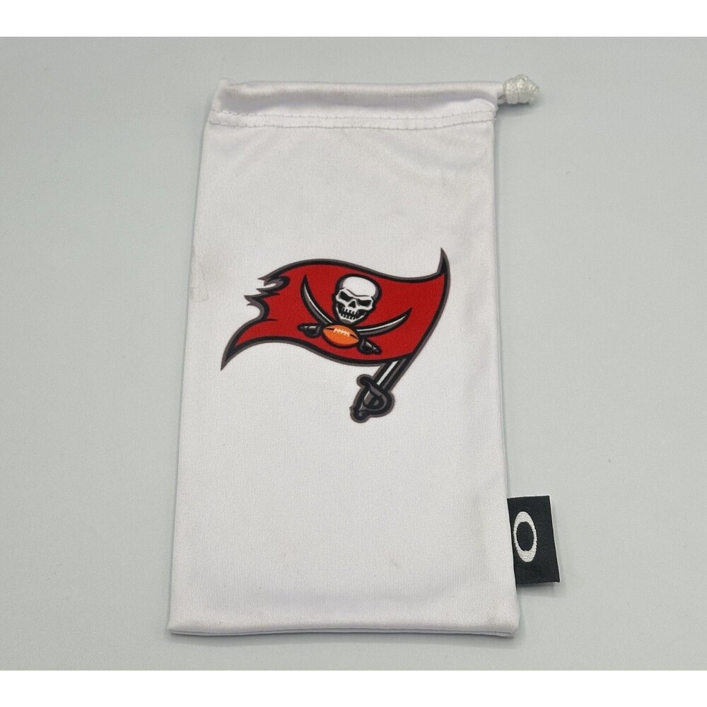 Oakley NFL Tampa Bay Buccaneers White Microbag Sunglasses Storage Cloth